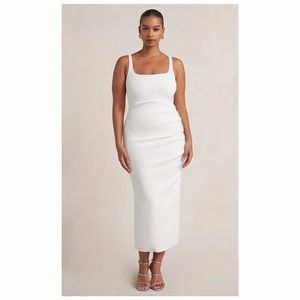 BEC+BRIDGE - Be Mine White Midi Dress